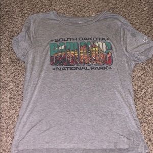 Boyfriends Tshirt Badlands national park